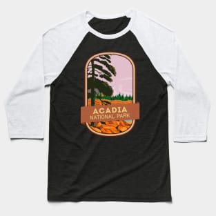 Acadia National Park Baseball T-Shirt